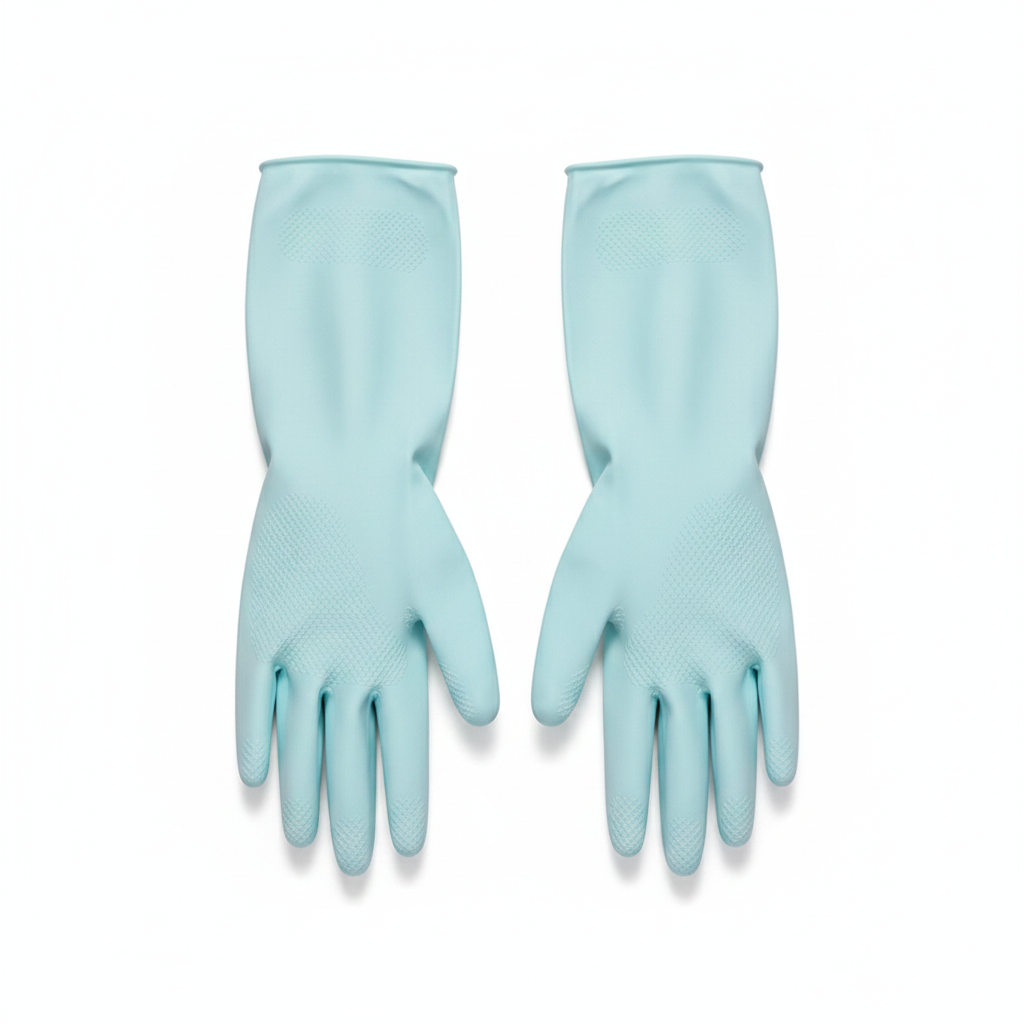 Guantes de látex para cocina y limpieza del hogar - 1
