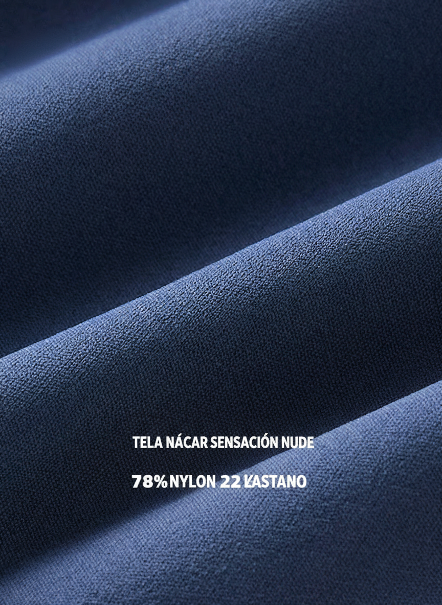 Leggings de Yoga Acampanados Efecto Segunda Piel Mujer - 3