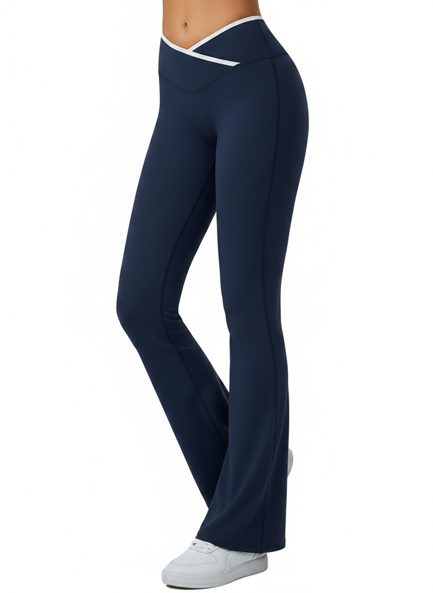 Leggings de Yoga Acampanados Efecto Segunda Piel Mujer - 1