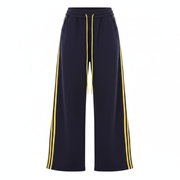 Pantalón deportivo de pierna ancha talla grande mujer - 1