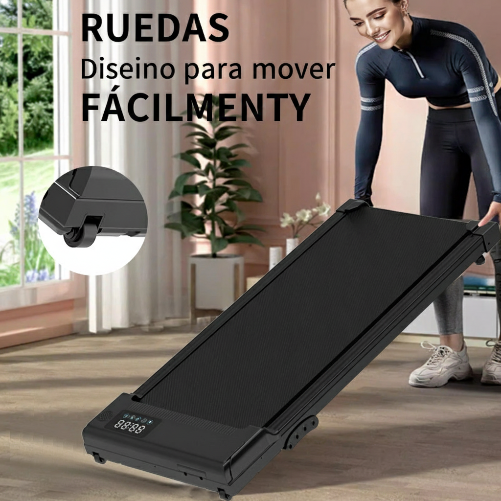 Caminadora eléctrica plana para casa 1.5HP - 2