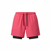 Short Deportivo 2 en 1 con Forro Interior Anti-Transparencia - 1