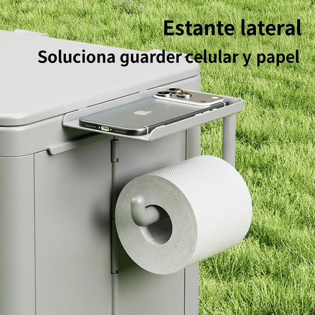Baño Portátil Plegable para Auto y Camping - 2