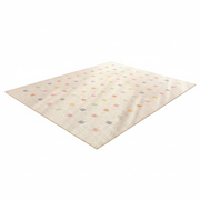 Tapete Nórdico Suave Estampado Geométrico Lavable - 1