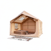 Tienda de Camping Inflable 3-4 Personas Apertura Rápida - 1