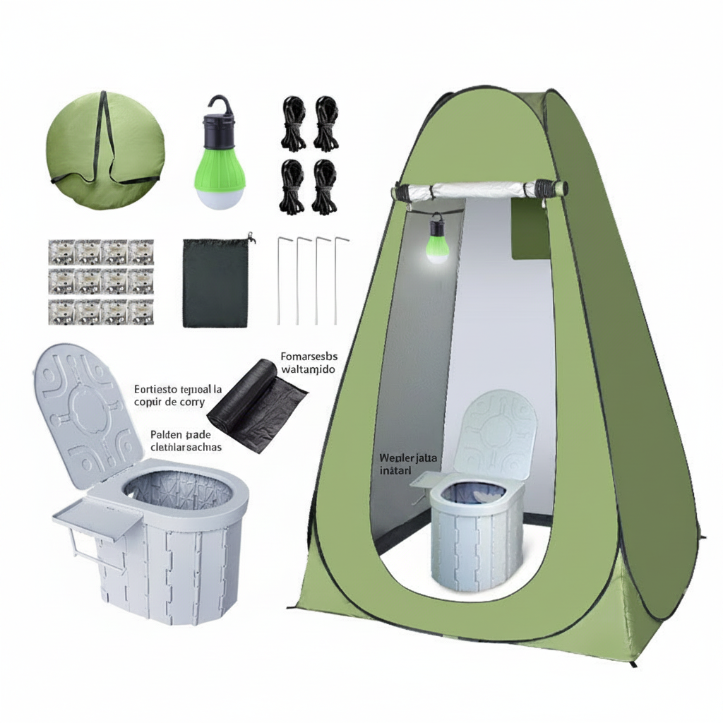 Carpa Privacidad Outdoor Baño Vestidor y Ducha - 2