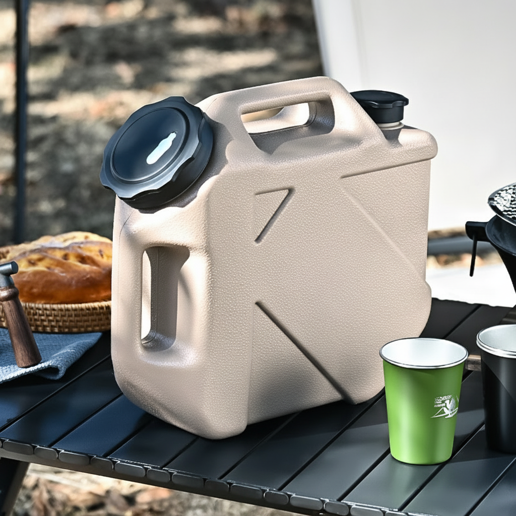 Cubeta Plegable para Camping con Asa Portátil - 2