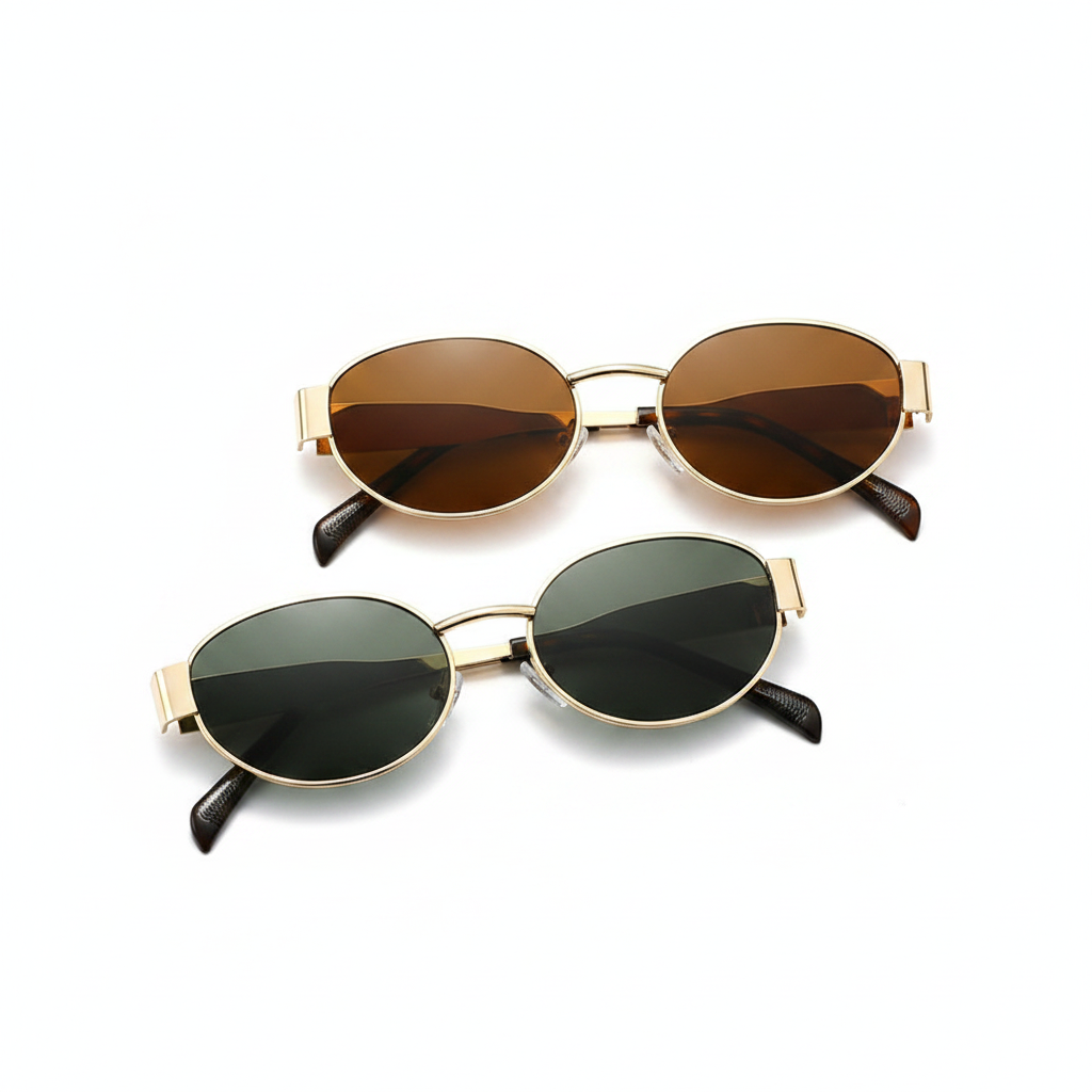 Lentes de Sol Ovalados con Protección UV400 Unisex - 1