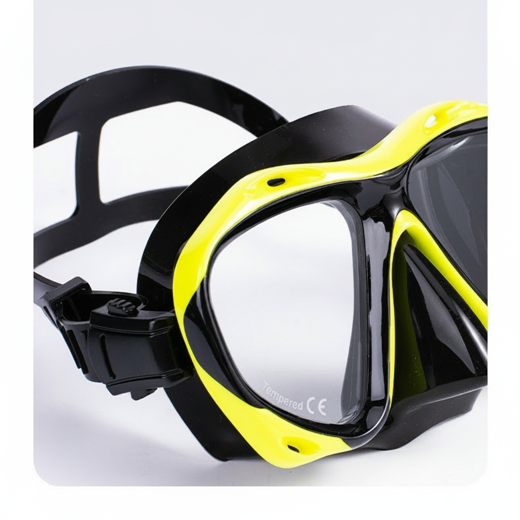 Kit de Snorkel para Adultos: Máscara y Tubo Seco - 3