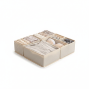 Caja organizadora de tela para cajón y ropa interior - 1