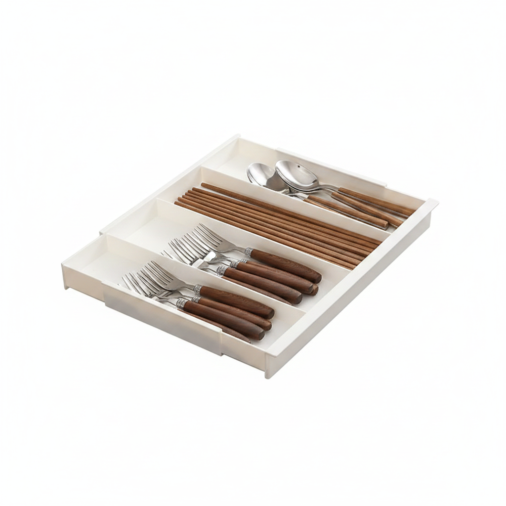 Organizador de cajón extensible con divisores - 1