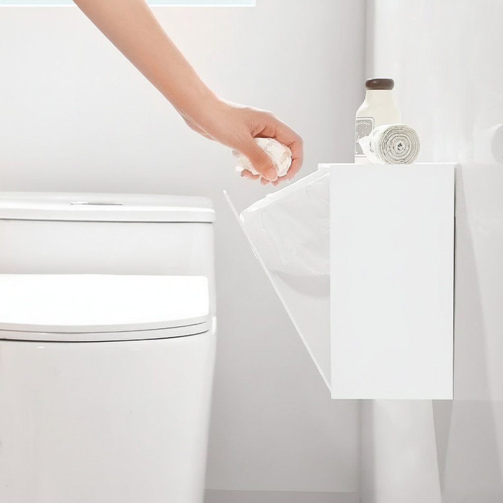 Organizador de Pared con Tapa y Divisiones Sin Perforar - 4