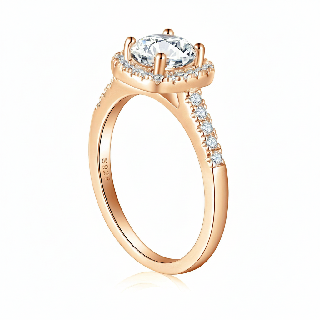 Anillo de Plata 925 con Zirconia Corte Cuadrado - 3