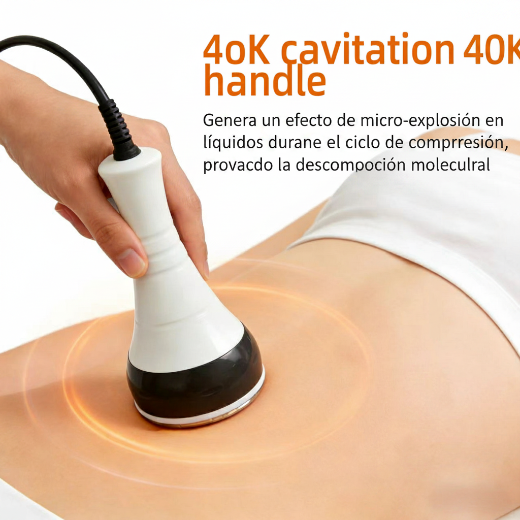 Aparato de Radiofrecuencia RF 40K Masaje y Ultrasonido - 3