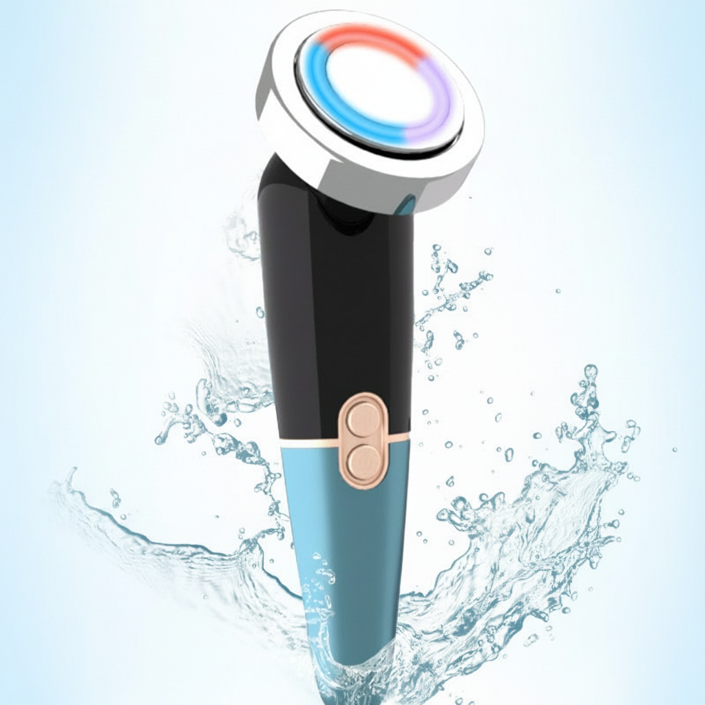 Dispositivo Facial Luz Roja y Azul con Masaje Vibratorio - 3