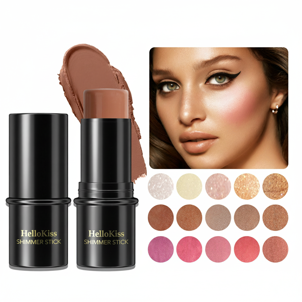 Barra de Contorno e Iluminador Facial Multicolor - 2
