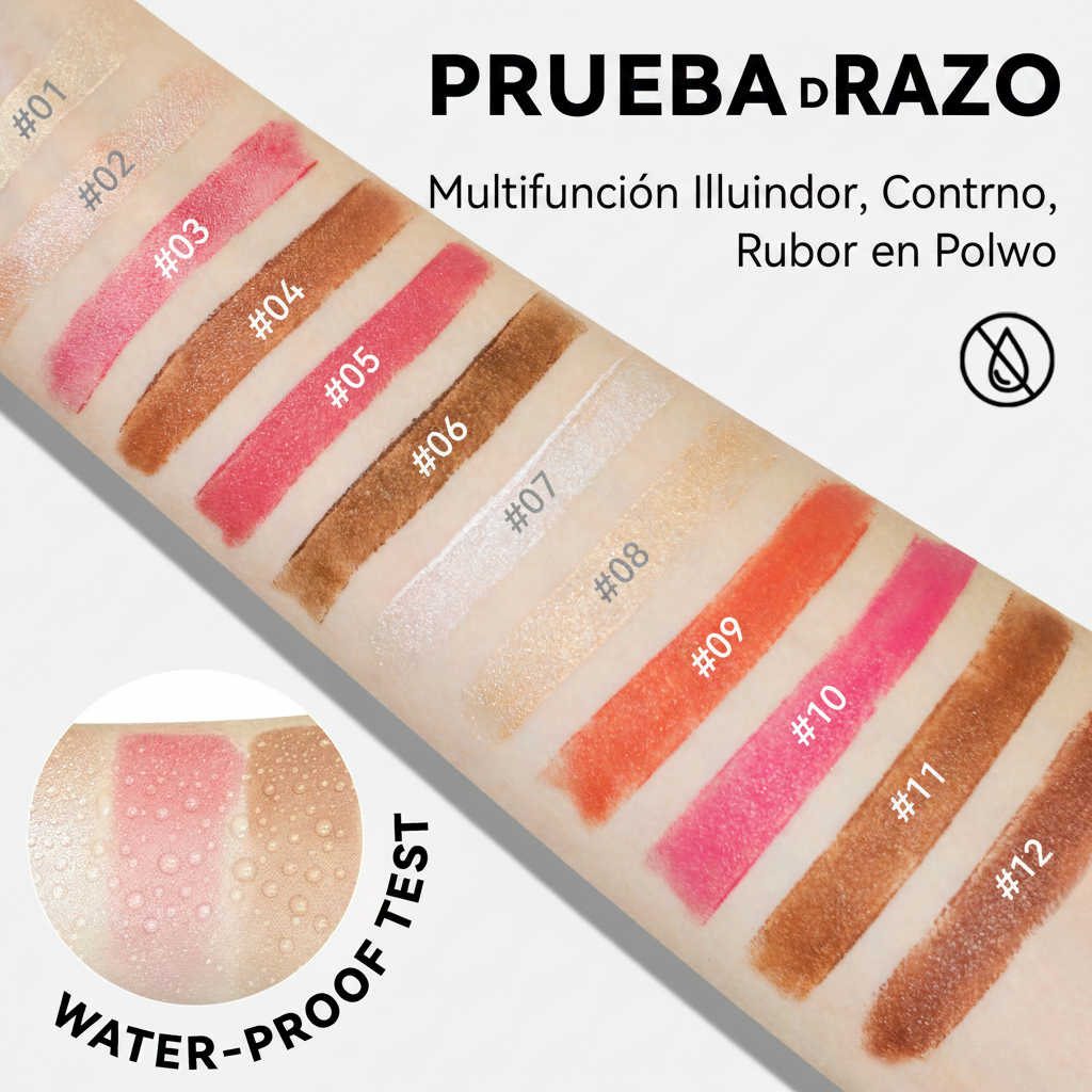 Barra de Contorno y Iluminador Facial Multiusos - 3
