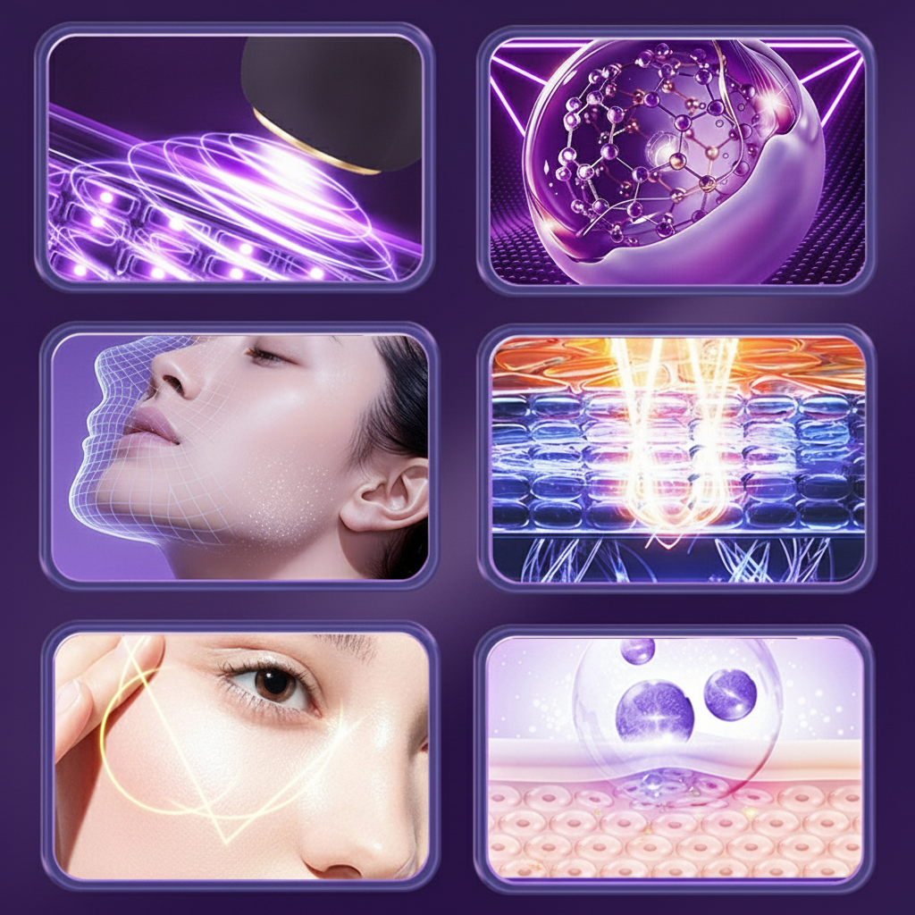 Dispositivo Facial de Limpieza y Luz de Color IPX1 - 2