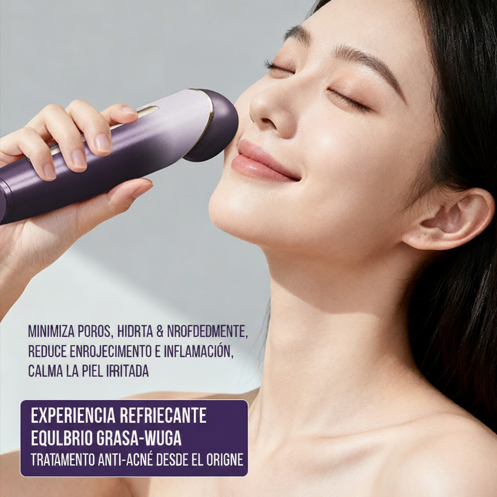 Dispositivo Facial de Limpieza y Luz de Color IPX1 - 3