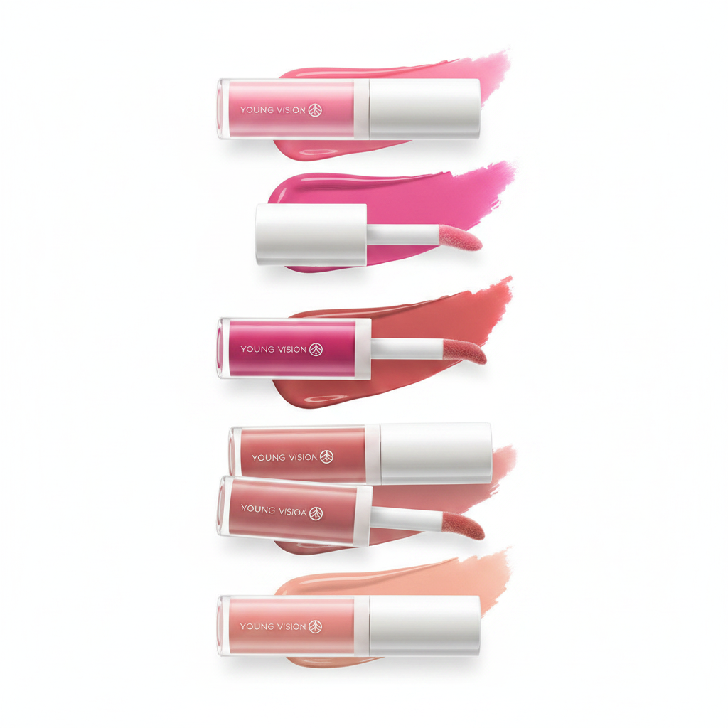Rubor Líquido Mate Multiusos 5 Tonos Rosa - 1