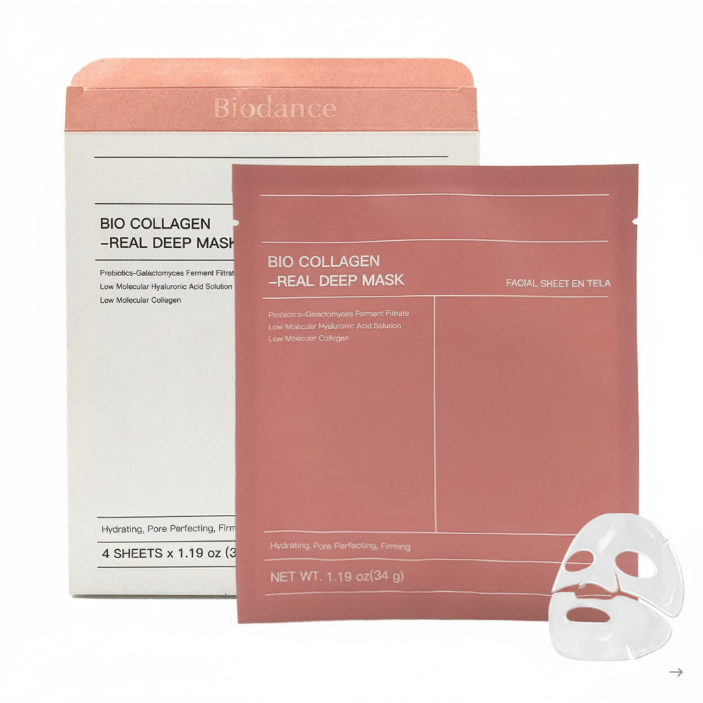 Mascarilla BIODANCE Colágeno Hidratación Profunda - 4