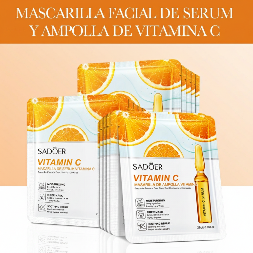 Mascarilla Facial SADOER Hidratante 25g - 3