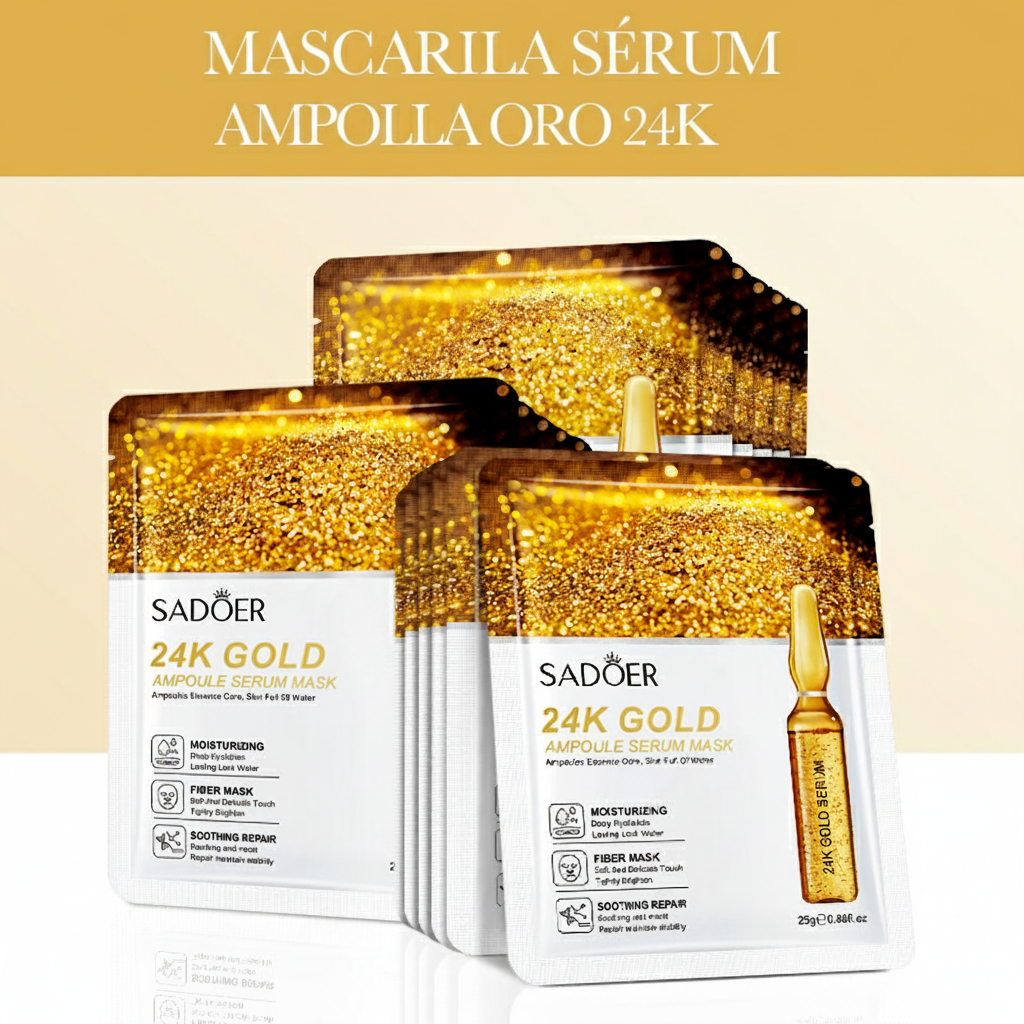 Mascarilla Facial SADOER Hidratante 25g - 4