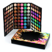 Paleta de 120 sombras multicolor brillo y mate - 1
