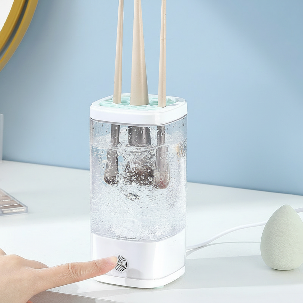 Limpiador Eléctrico USB para Brochas de Maquillaje - 2