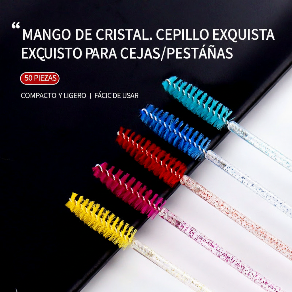 Cepillo Rizador de Pestañas y Cejas Espiral Mini - 2