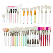 Brocha para Facial de Silicona y Nylon Portátil - 1