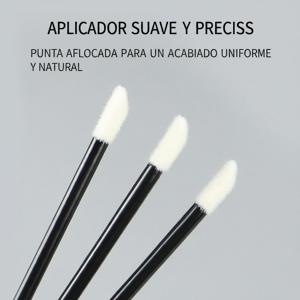 Brochas desechables para labios y ojos set 50-100 pzas - 2