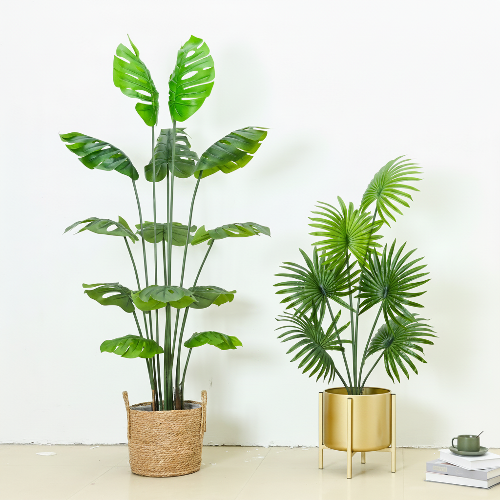 Planta Artificial de Piso para Sala y Decoración Interior - 4