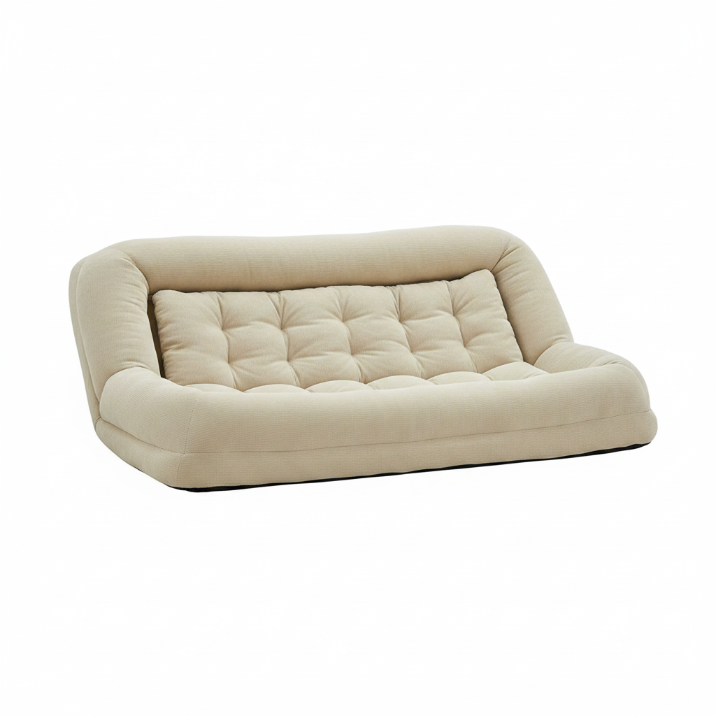 Sofá Piso Nido Suave Plegable para Sala y Recámara - 1