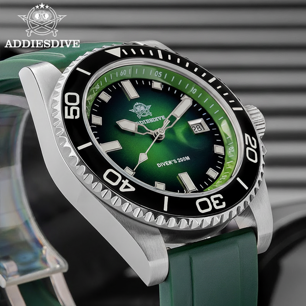Reloj ADDIESDIVE AD2089 Deportivo Cuarzo 200m Acero - 2