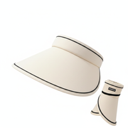 Sombrero de sol sin copa con protección UV para mujer - 1
