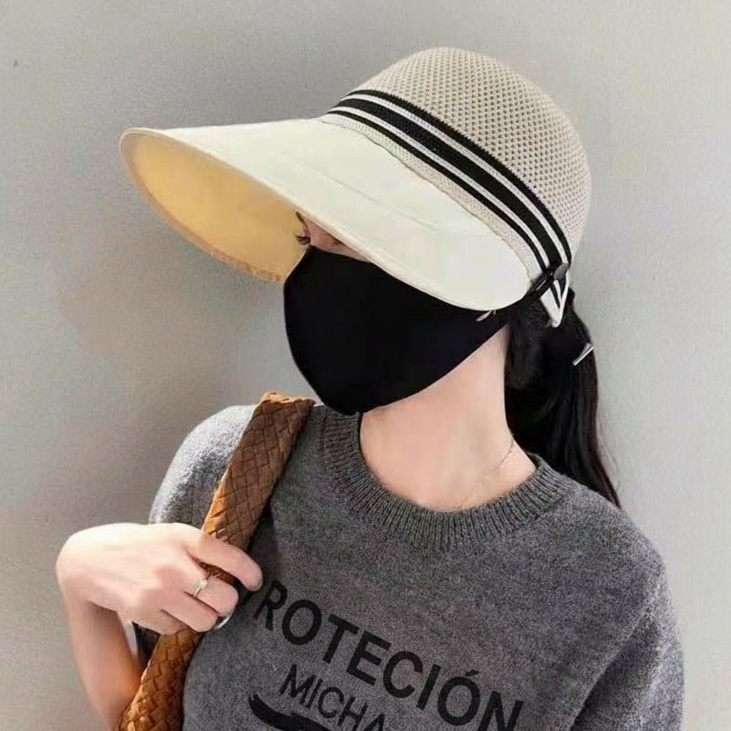 Gorra de béisbol antiUV con visera para mujer - 2
