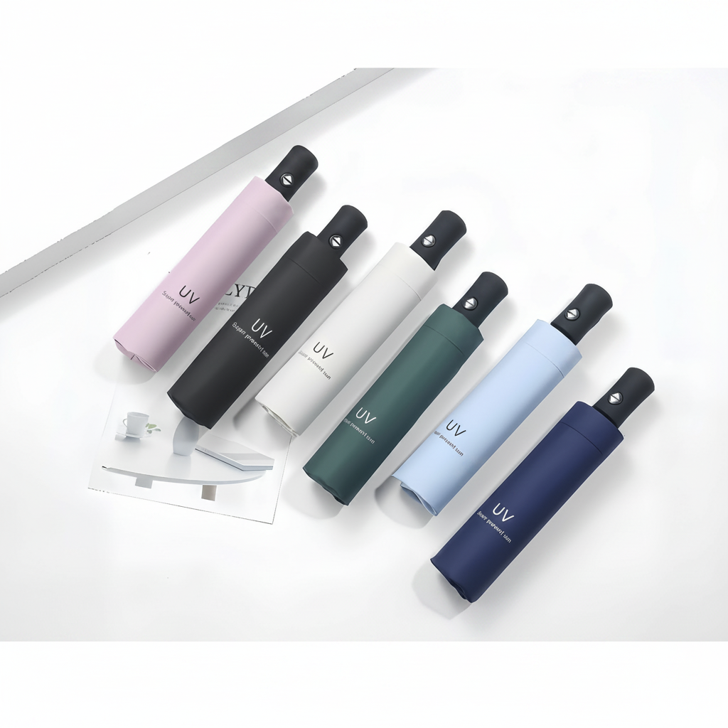 Paraguas UV Plegable con Protección Solar UPF 40+ - 1