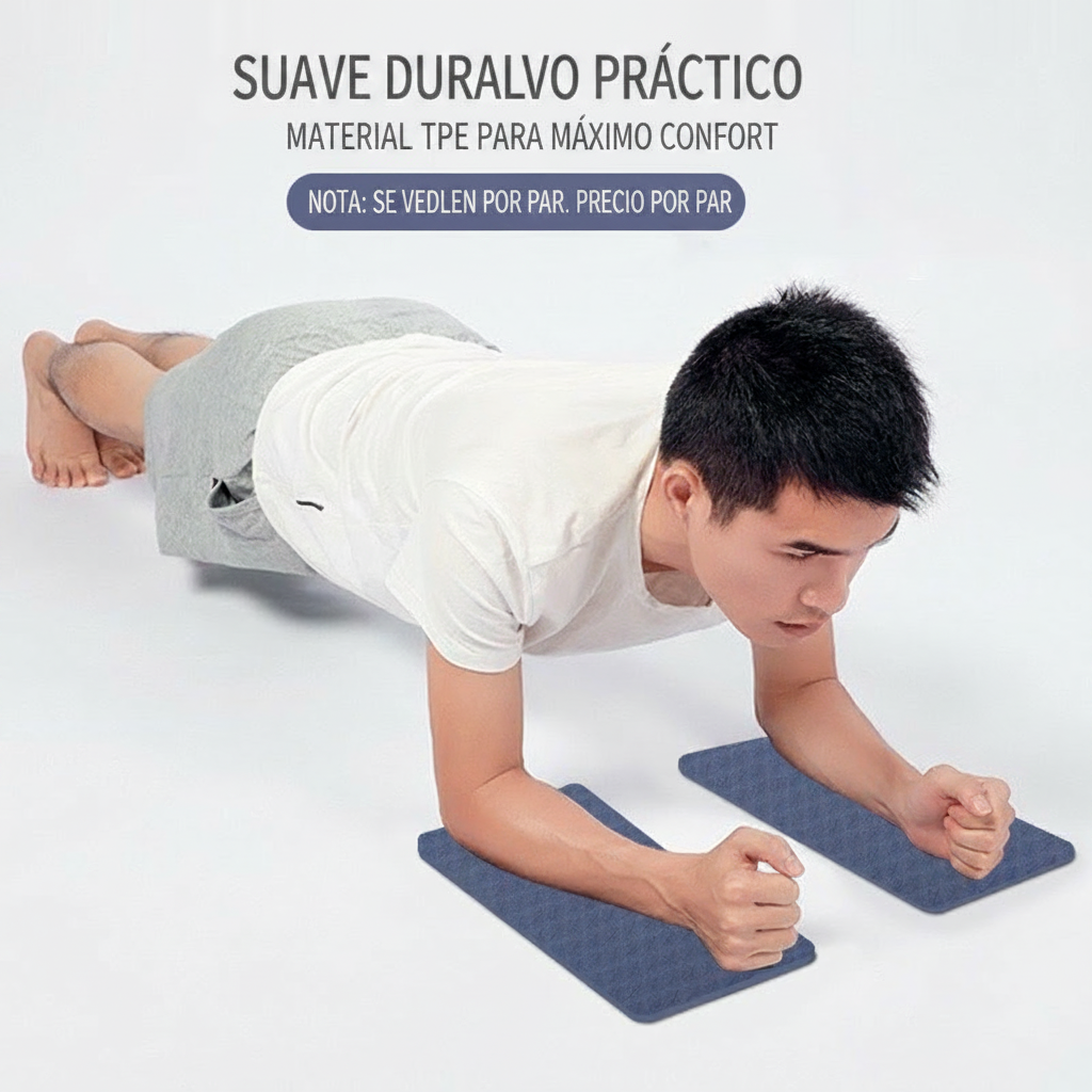 Cojín de yoga TPE antiderrapante para rodillas y codos - 2