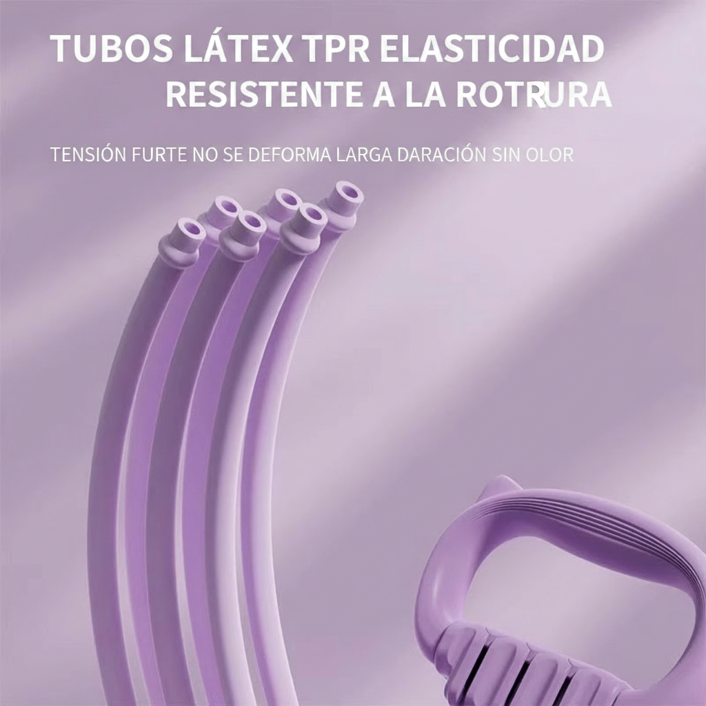 Banda Elástica Figura 8 para Ejercicio y Yoga en Casa - 2