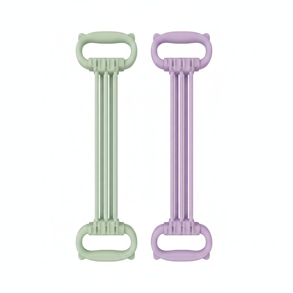 Banda Elástica Figura 8 para Ejercicio y Yoga en Casa - 1