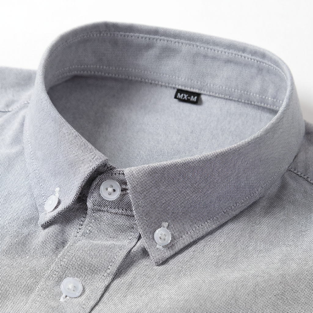 Camisa Oxford de Manga Larga Hombre Antiarrugas Slim Fit - 2