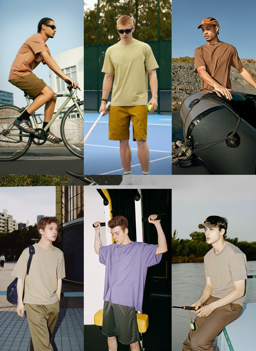 Playera deportiva COOLMAX secado rápido hombre y mujer - 2