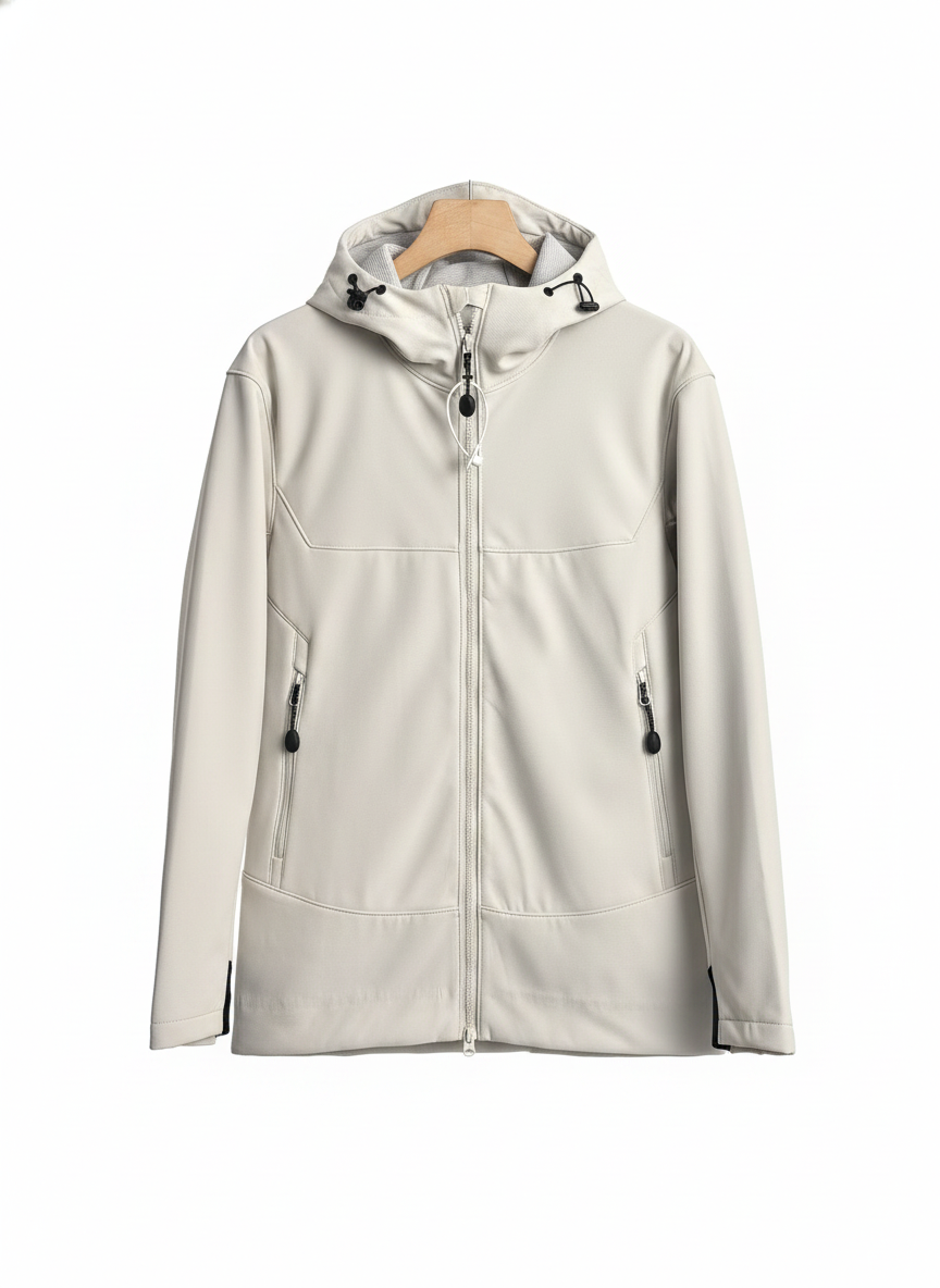 Chamarra con Capucha Softshell Hombre Antiвiento Urbana - 1