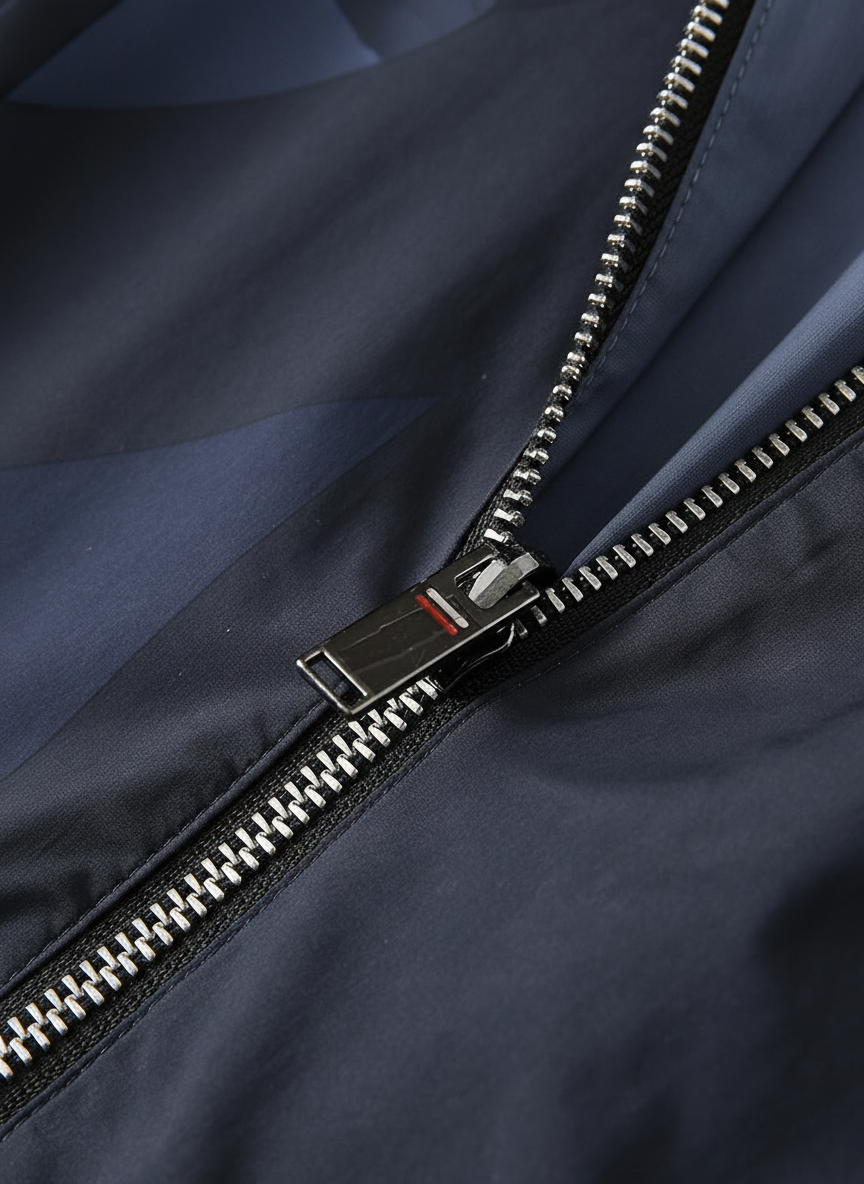 Chamarra Reversible de Cuello Alto para Hombre 3D687 - 3