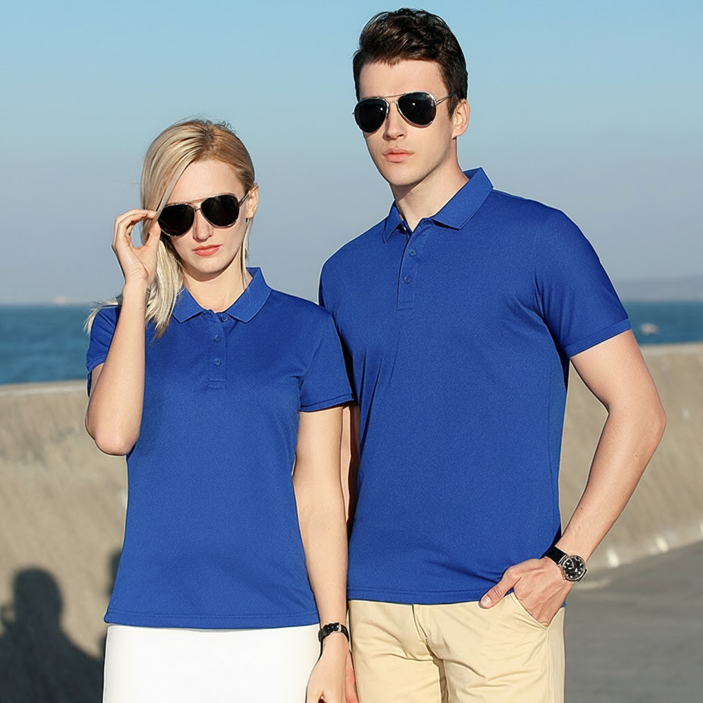 Polo Hombre Manga Corta con Estampado Personalizable - 3