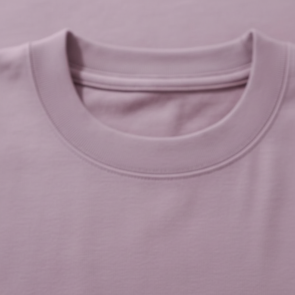 Playera de algodón 100% unisex holgada cuello redondo - 3
