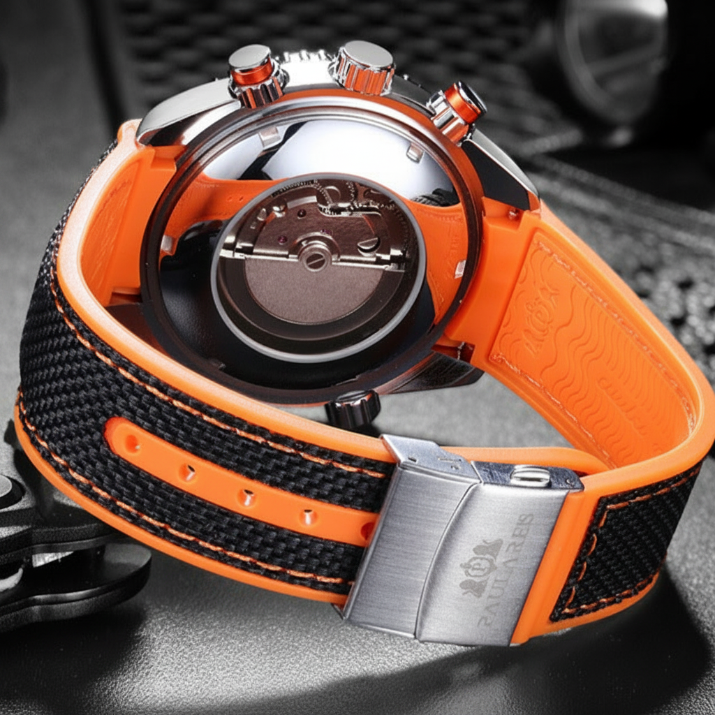 Reloj Mecánico Deportivo PAULAREIS Hombre Luminoso - 4