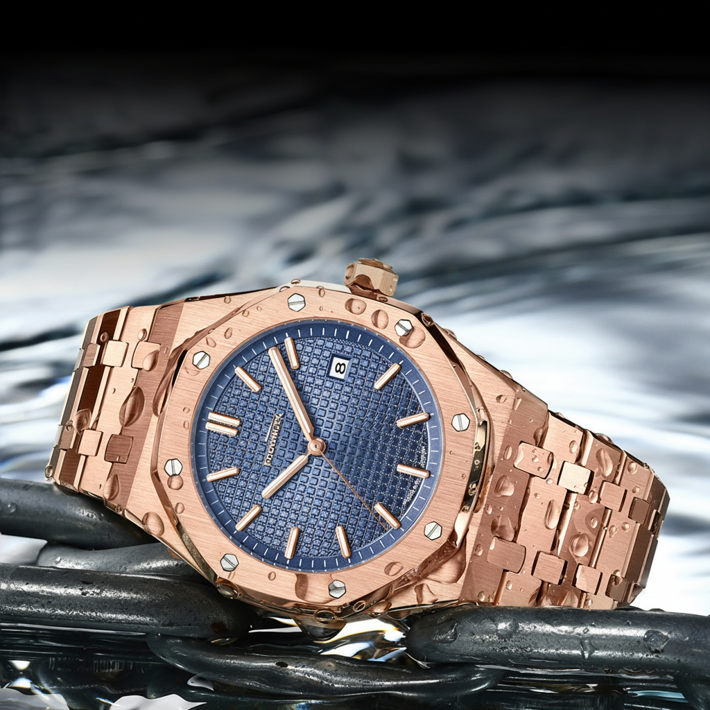 Reloj POEDAGAR para hombre con luz nocturna y calendario - 3