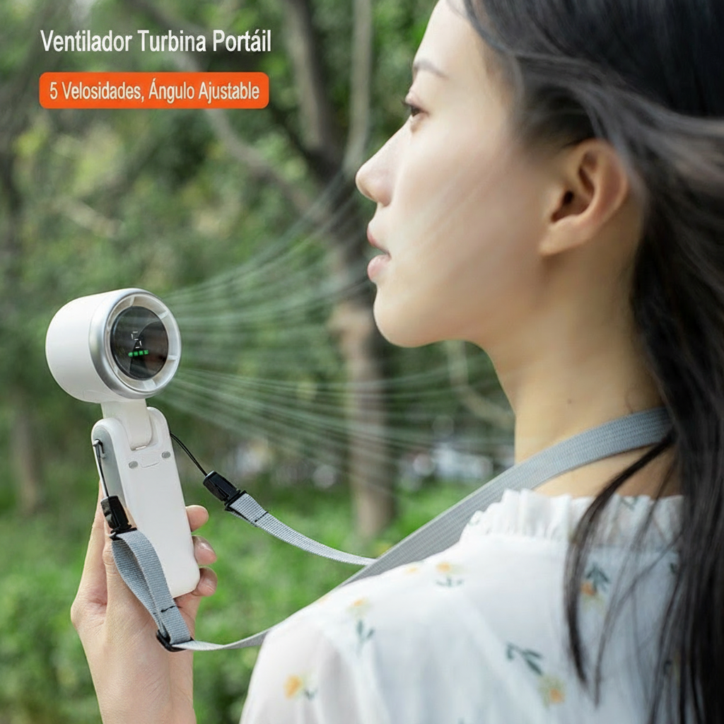 Mini Ventilador Portátil USB Plegable con Motor sin Escobillas - 2